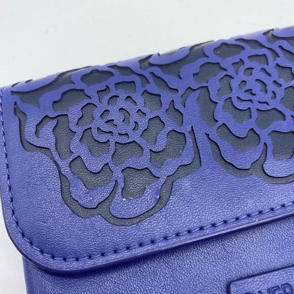 Vera Bradley Flower Embossed Leather Wallet - Picture 3 of 10